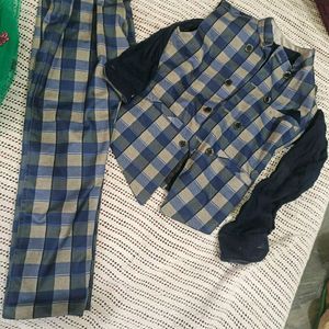 Full New Kids Coat Pant Set With Shirt