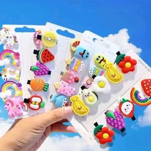 10 Pcs Mix Unicorn Hair Clips