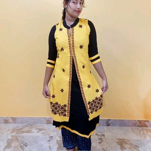 Kurti with Jacket Dress