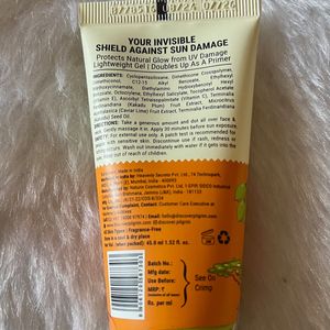 Pilgrim Vitamin C Invisible Sunscreen SPF 50 PA+++