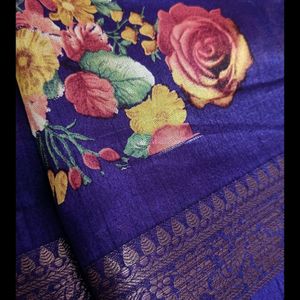 Dola Silk Saree With Blouse