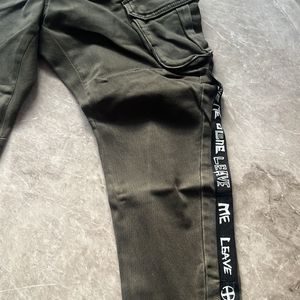 Men’s Denim Cargo Jeans