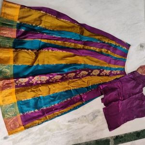 Combo Pack of Pattu Lehengas