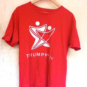 Red Casual Tshirt (Women)