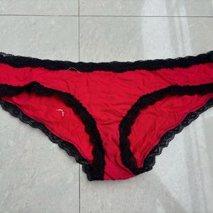 Red&White Womens Brief