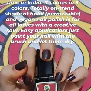 Halal Henna Nail Polish