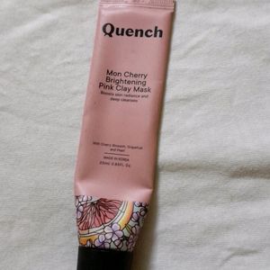 Quench Moncherry Brightening Pink Clay Mask Sample