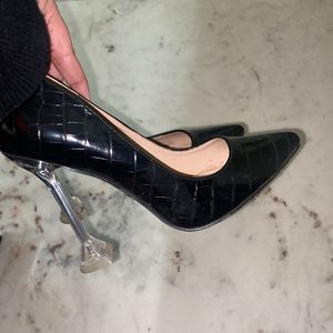 Black Heels Size 38