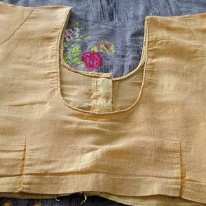 Cotton - Golden Blouse