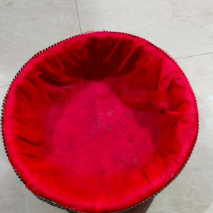 Red Decoration Basket For