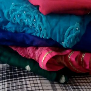 5 Type Different Dupattas.