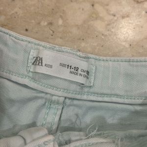 Zara Shorts 11-12 Years