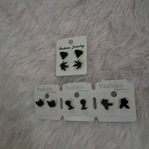 Earring Studs Set