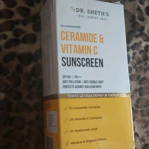 Dr Sheth Ceramide & Vitamin C Suncreen