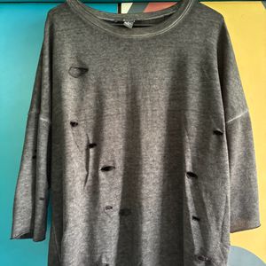 Charcoal Grey Top