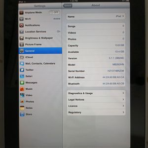 Ipad A1219 In Very Good Condition