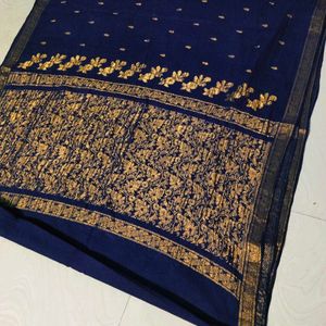 Cotton Pure Gadwal Saree