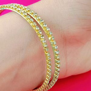 Gold Fansy Bangles