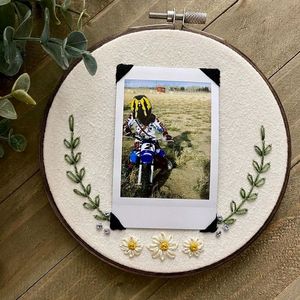 Embroidery Photo Frame 💥