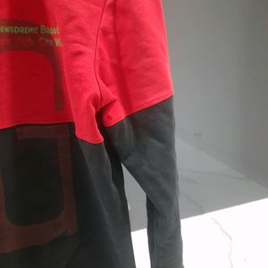 Red And Black Sweatshirt