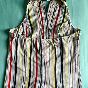 Vintage Striped Halter Top