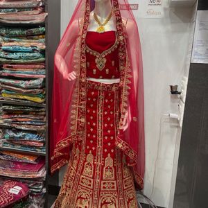 Bridal Red Lehenga