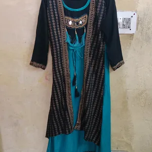 Women's Stylish Printed A-line Kurta