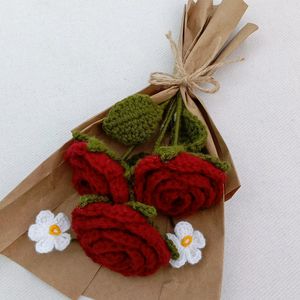 Crochet Rose Bouquet 🥀