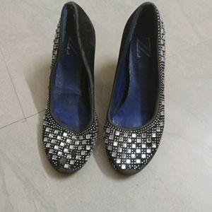 Navy Blue High Hill Shoes(Imported)