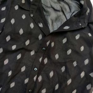 Ikat Print Shirt