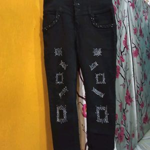 Jeans Hai  And Top SilkPeated XXL Ha