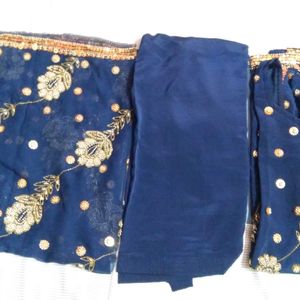 Navy Blue Salwar Suit