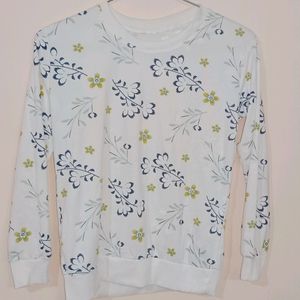 Floral Sweatshirt For Women