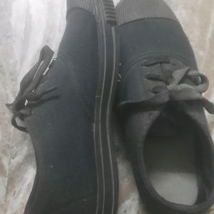 School Black Shoes