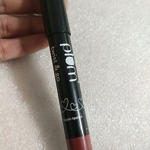 Plum Lip Crayon -crimson Side