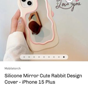 Silicone Bunny IPhone 13 Phone  Case