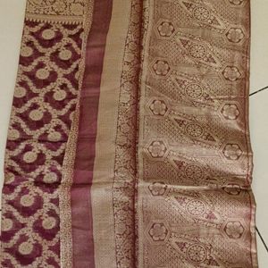 Purple 💜 Banarasi Saree