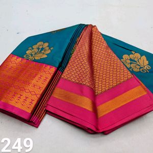 New Soft Powerloom Pattu Saree