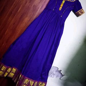 New Silk Anarkali with Dupatta 🎉🎉💙