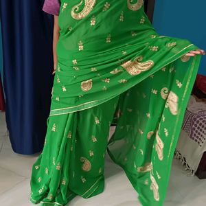 Green Savan Saree