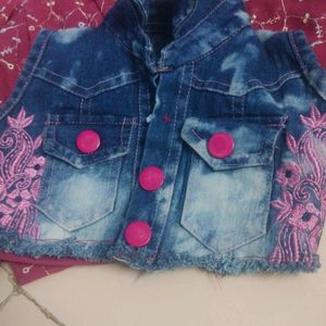 Baby Girl Dress With Jacket