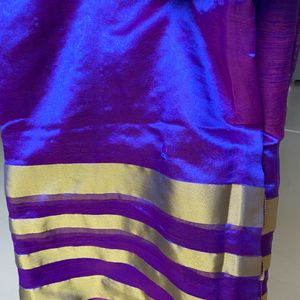 Purple Saree