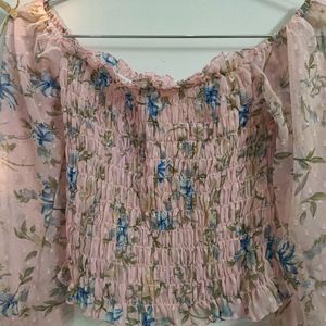 Chic Floral Boho Top