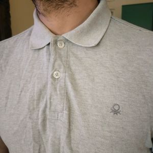 UCB Grey Fitted Polo