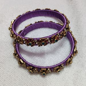 Silk thread Bangles