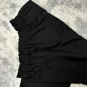 Black formal pants