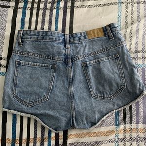 Blue Denim Shorts