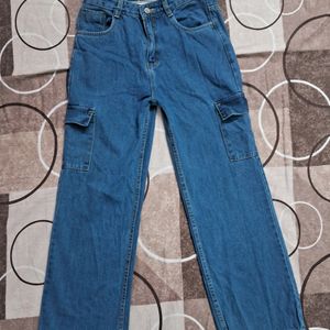 Cargo Denim Jeans