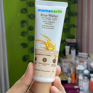 Mamaearth Rice Water Toner & Tone Up Cream Combo