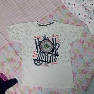 Youth Classic Off-White Round Neck T-Shirt - Perfe